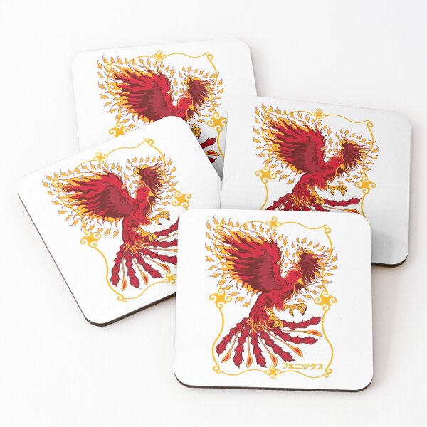 Item preview, Japanese Lucky Fiery Phoenix designed and sold by Ronchie.