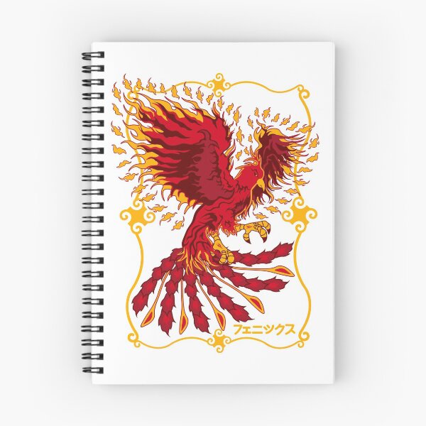 Item preview, Japanese Lucky Fiery Phoenix designed and sold by Ronchie.