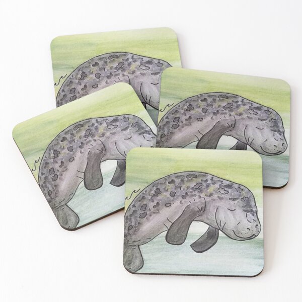 Item preview, relaxed manatee designed and sold by worldofmireya.