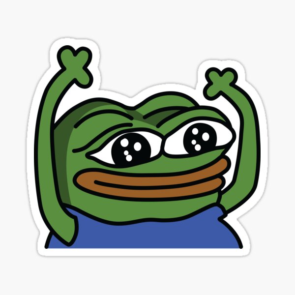 emote based on the pepega eagle I made (28px, 56px, 112px)