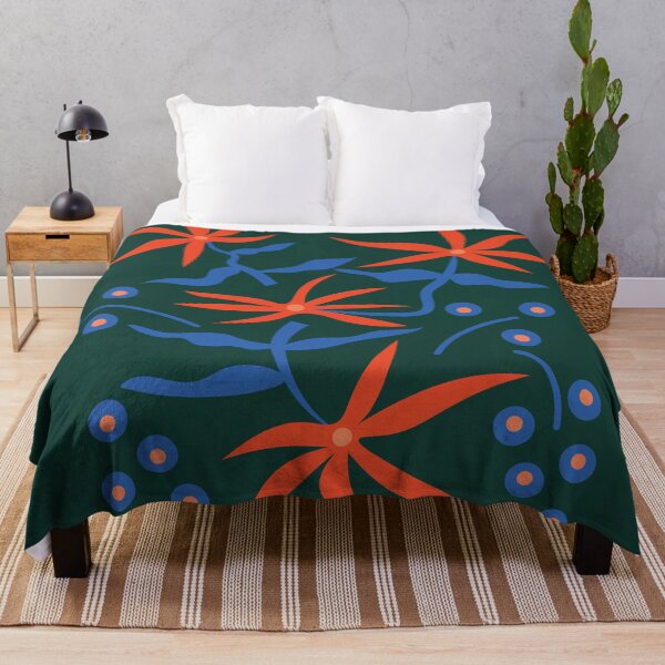 Item preview, Abstract Retro Botanical Art designed and sold by technicolorable_art.