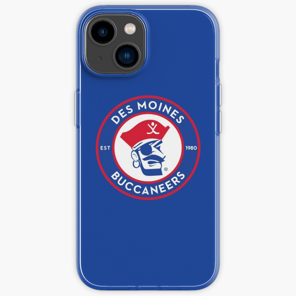 des moines buccaneers american  Sticker for Sale by JozlynnCraynev