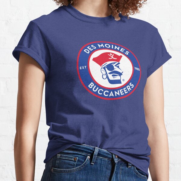 des moines buccaneers american  Sticker for Sale by JozlynnCraynev