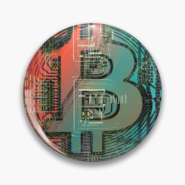 Item preview, Bitcoin Crypto Currency Digital Art designed and sold by S Y N T H R E A L M.