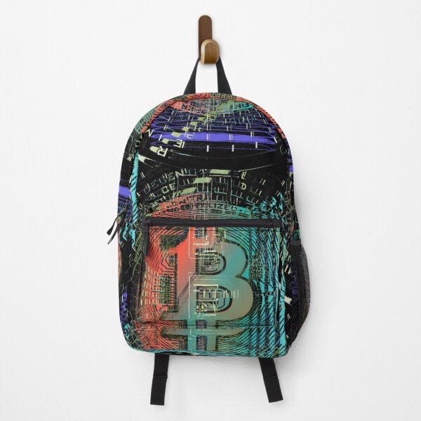 Item preview, Bitcoin Crypto Currency Digital Art designed and sold by S Y N T H R E A L M.