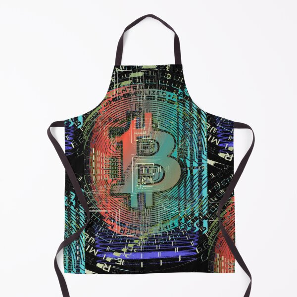 Item preview, Bitcoin Crypto Currency Digital Art designed and sold by S Y N T H R E A L M.