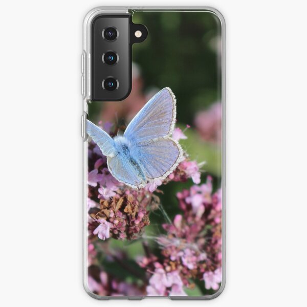 Common Blue butterfly Samsung Galaxy Soft Case