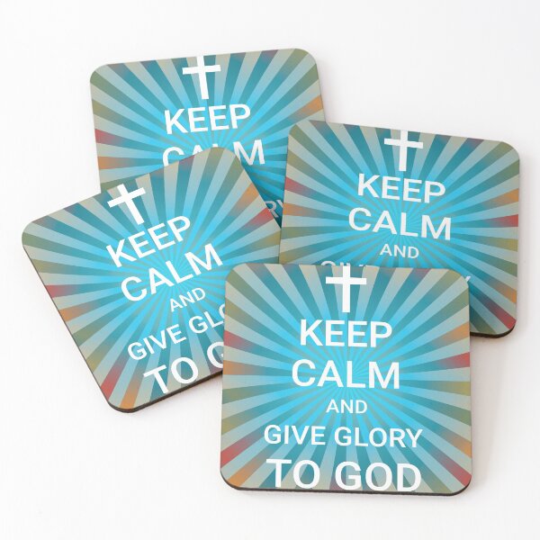Item preview, Keep calm and give glory to God designed and sold by della95.