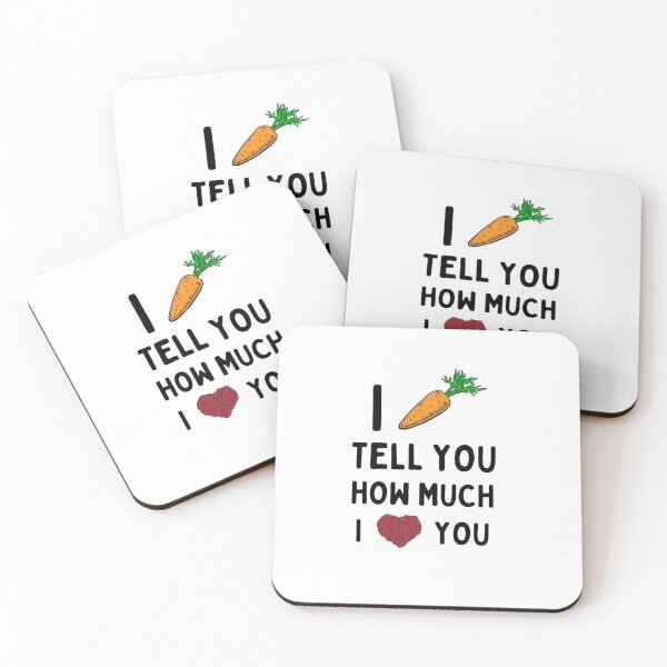 Item preview, I carrot tell you how much i love you designed and sold by AndrewTcreator.
