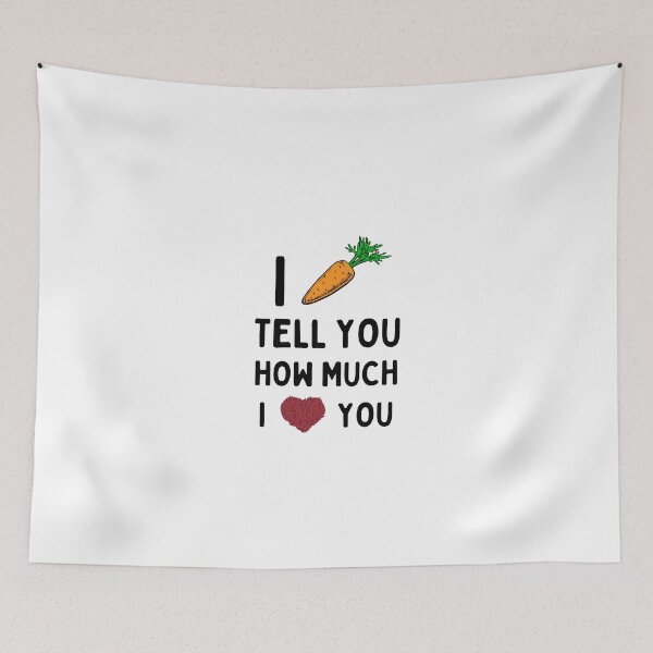 Item preview, I carrot tell you how much i love you designed and sold by AndrewTcreator.