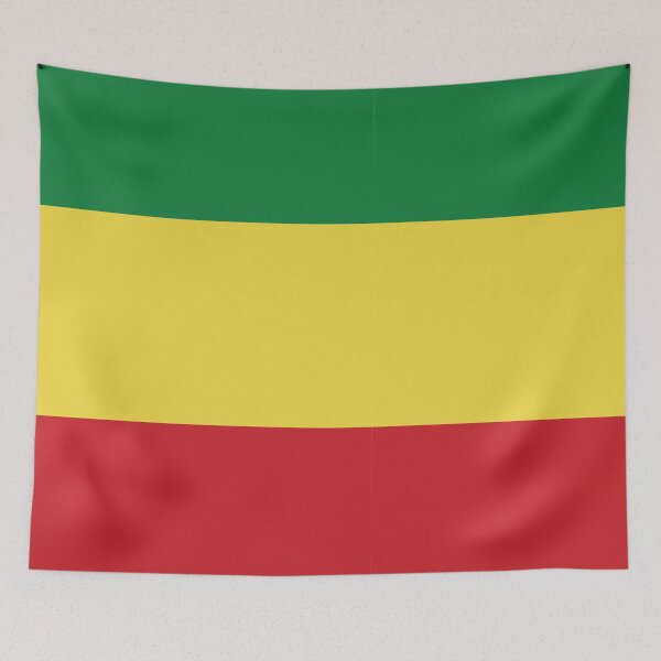 Item preview, Ethiopian Flag designed and sold by yikunopia.