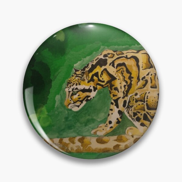 Item preview, Clouded Leopard at the Watering Hole designed and sold by Paul Bridgeman.