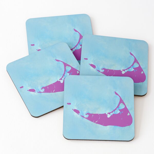 Item preview, Purple Nantucket in a watercolor sea (ocean) designed and sold by cityette.