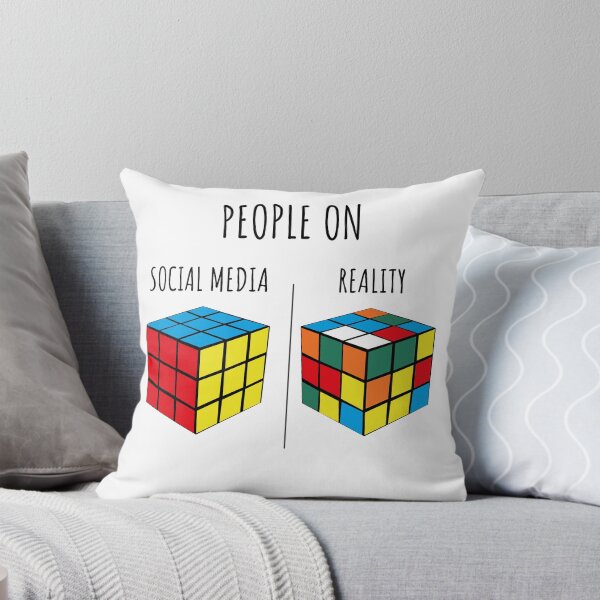 Item preview, People on Social Media vs Reality designed and sold by ZamuDesign.