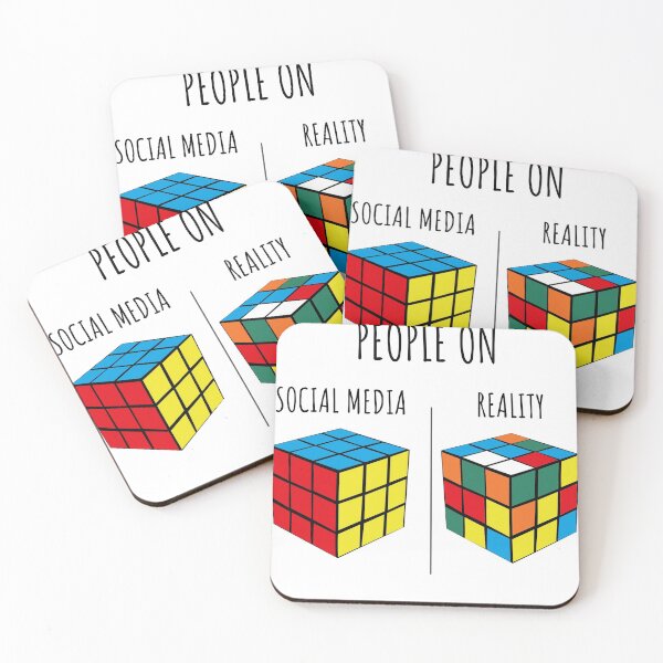Item preview, People on Social Media vs Reality designed and sold by ZamuDesign.
