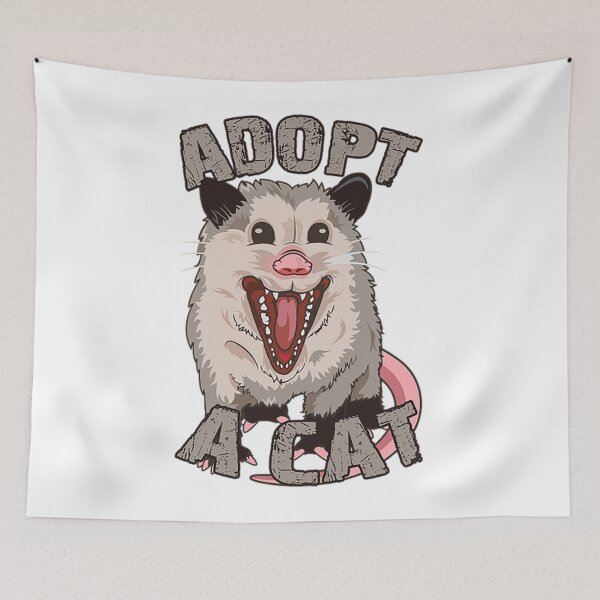 Aperçu de l'œuvre Adopt A Cat T-ShirtAdopt A Cat créée et vendue par RushAvenu.