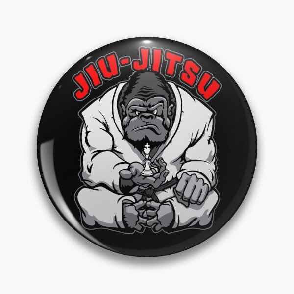 Item preview, Brazilian Jiu Jitsu MMA BJJ Gorilla Grappling Chess King designed and sold by GrandeDuc.
