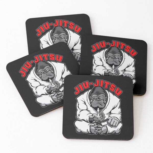 Item preview, Brazilian Jiu Jitsu MMA BJJ Gorilla Grappling Chess King designed and sold by GrandeDuc.