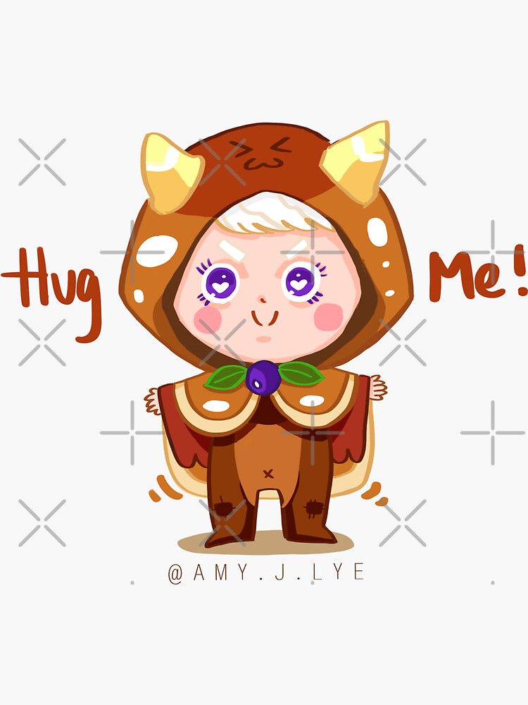 "Pancake cookie Cookie Run Kingdom" Sticker for Sale by AmyLye