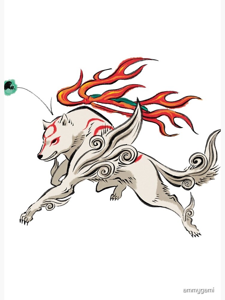 Okami Art  Okami, Amaterasu, Artwork