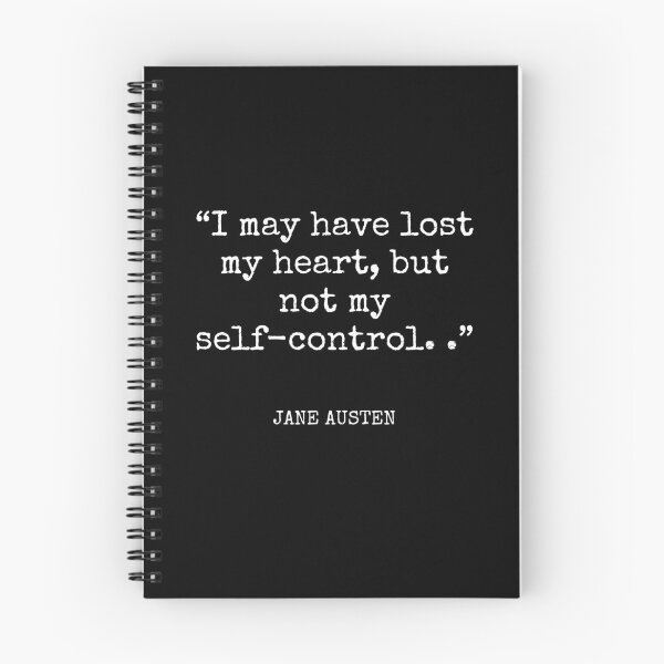 Item preview, Jane Austen - I may have lost my heart, but not my self-control.  designed and sold by SocraticQuotes.