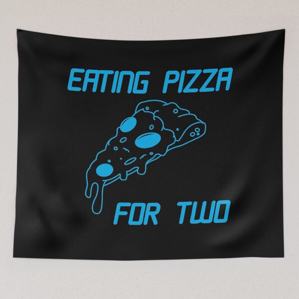 Item preview, Eating pizza for two designed and sold by GOTOCREATE.