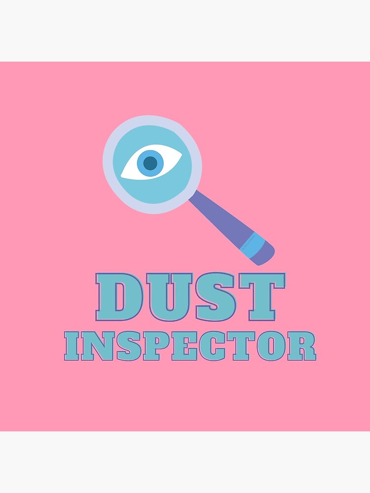 Thumbnail 5 of 5, Coasters (Set of 4), Dust Inspector Funny Cleaning Gift designed and sold by SavvyCleaner.