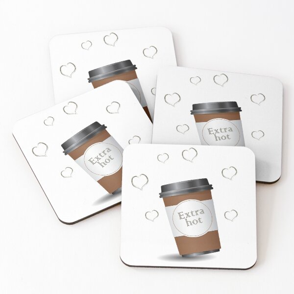 Item preview, Extra hot coffee designed and sold by DSuha.