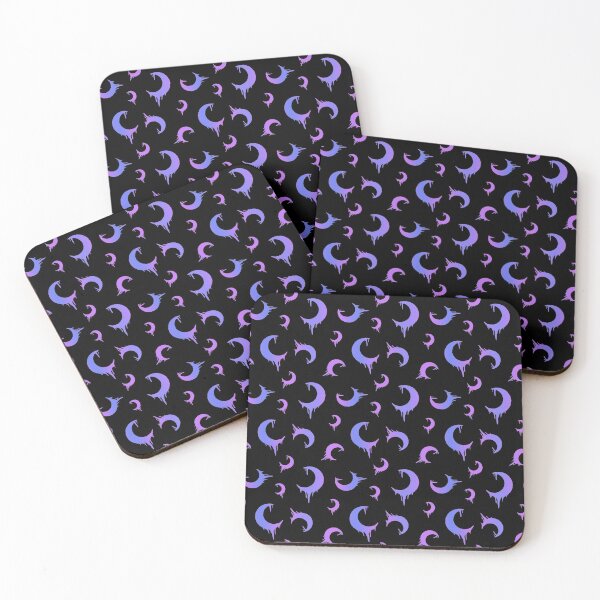 Item preview, Crescent pink blue designed and sold by tada-leipzig.