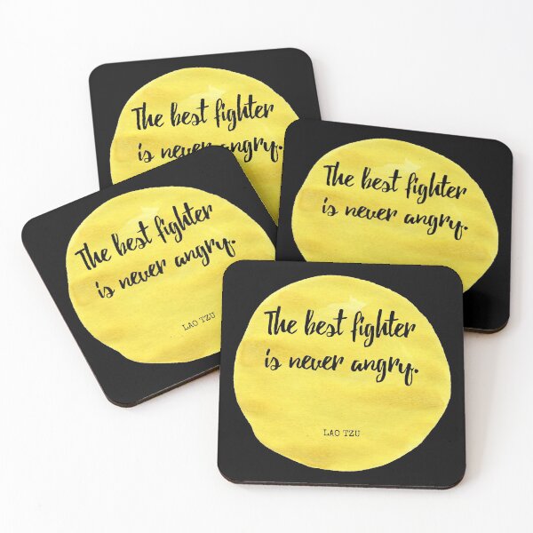 Item preview, Lao Tzu - The best fighter is never angry. designed and sold by SocraticQuotes.