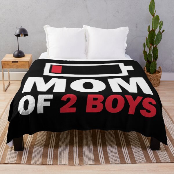 Item preview, Mom of 2 boys-mom puns designed and sold by shivani21061993.