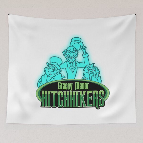 Item preview, Haunted Manison T-ShirtHitchhiking Ghosts Hitchers designed and sold by RushAvenu.