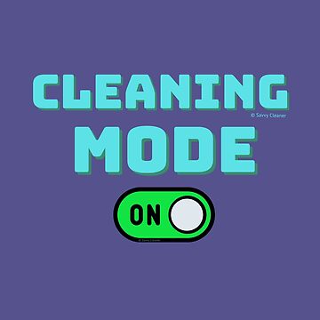 Artwork thumbnail, Retro Cleaning Mode Game Button - House Cleaning Humor by SavvyCleaner