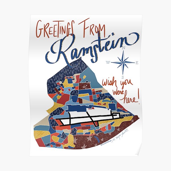 Greetings from Ramstein Poster