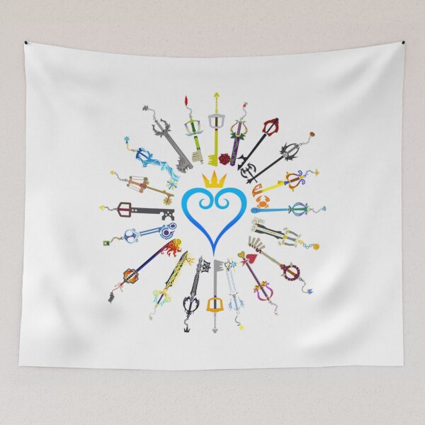 Item preview, Kingdom Hearts T-ShirtKingdom Hearts Keyblades designed and sold by RushAvenu.
