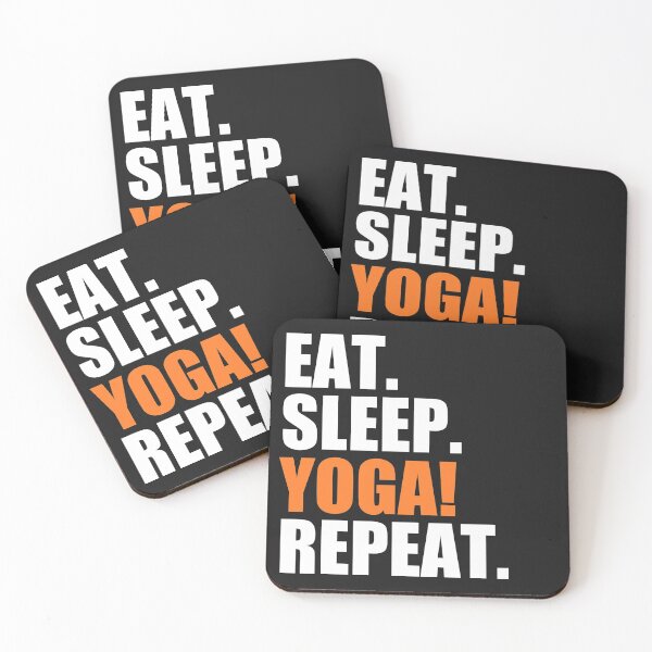 Item preview, Eat, sleep, yoga, repeat designed and sold by Bojkiw.