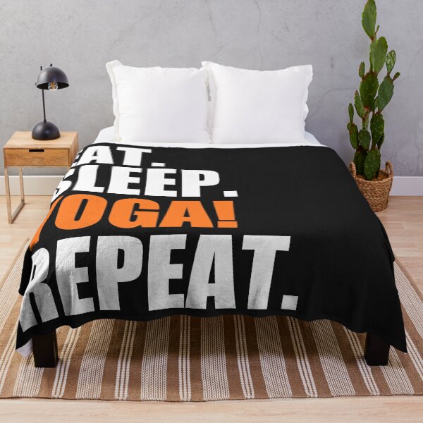 Item preview, Eat, sleep, yoga, repeat designed and sold by Bojkiw.