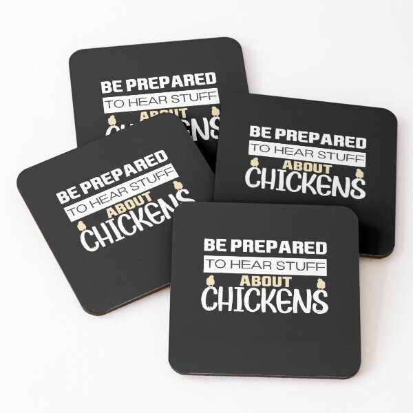 Item preview, Be Prepared to Hear Stuff About Chickens - Farming designed and sold by NSTeeDesign.