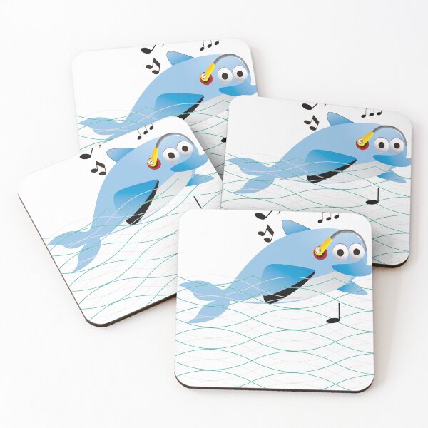 Item preview, Adopt me Melomaniac Dolphin animated designed and sold by Idea y Design.