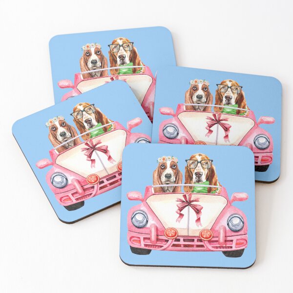 Item preview, Basset Hound's Wedding designed and sold by irinagingercat.