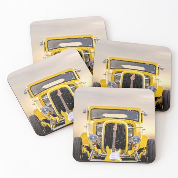 Item preview, classic car with guitar designed and sold by iTrending.