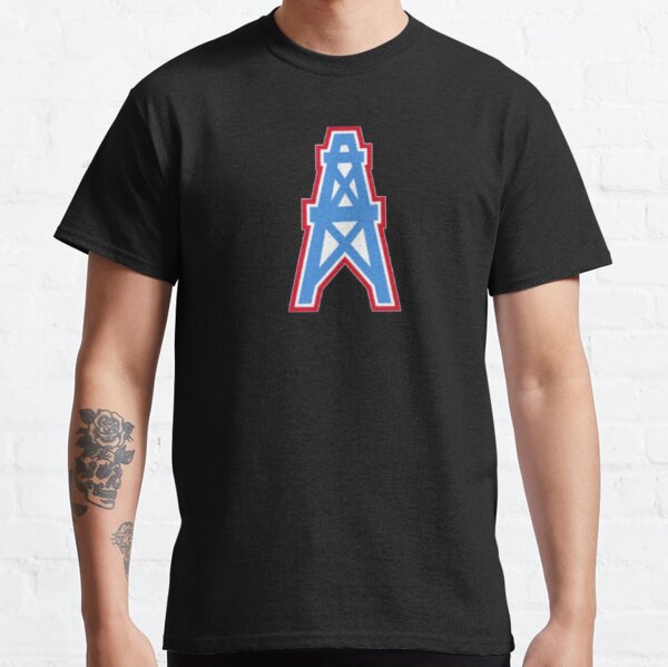 Ryan Tannehill Houston Tower Oilers Long Sleeve T Shirt Houston Oilers Logo  Shirt - Hnatee