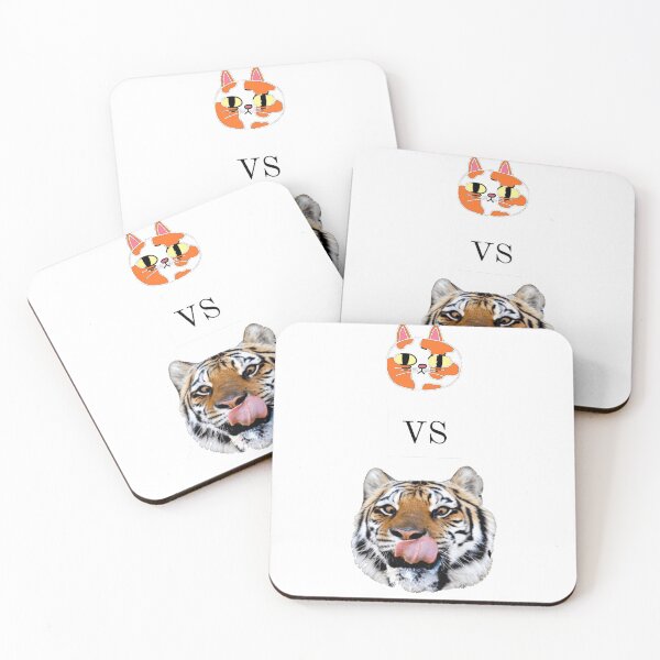 Item preview, Cat vs Tiger designed and sold by Adilmks.