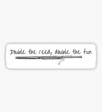 Bassoon Sticker Sticker
