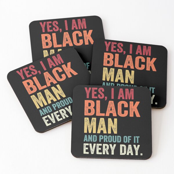 Item preview, Yes I Am Black Man Anti Racism designed and sold by MagicBoutique.
