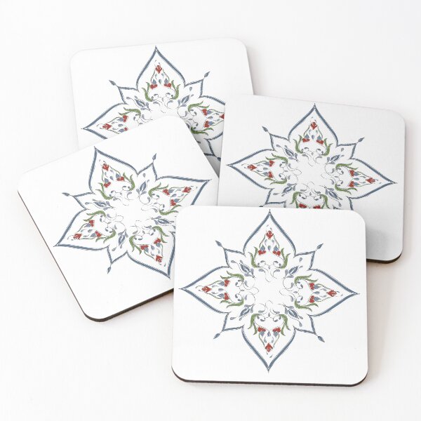 Item preview, Ottoman Tile Art With One Main Islamic Element designed and sold by deepakrode7.