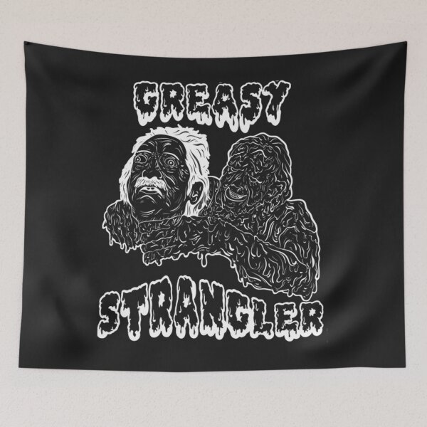 Item preview, The Greasy Strangler T-Shirtthe greasy strangler black and white designed and sold by RushAvenu.
