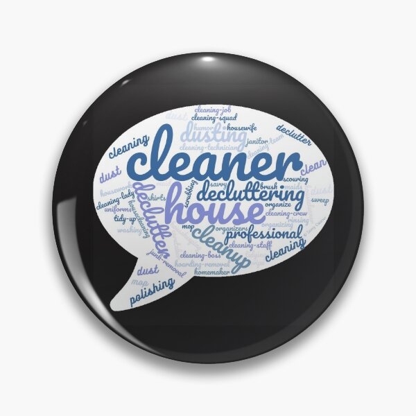Item preview, Cleaner Speech Cloud, Housekeeping, Cleaning Crew Design  designed and sold by SavvyCleaner.