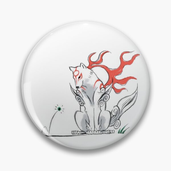 Item preview, Okami Ammy and Issun designed and sold by ammygami.