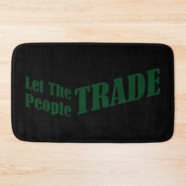 Item preview, Let The People Trade | Dark Green font designed and sold by Qestar.